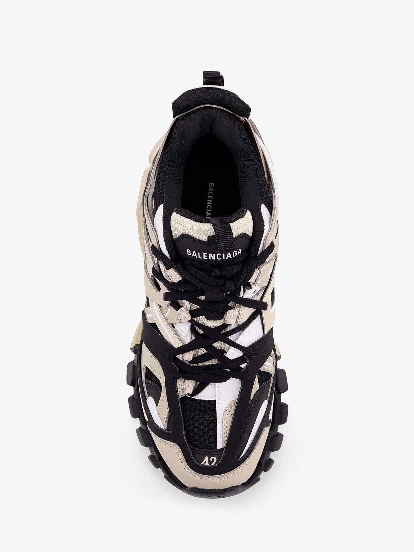 Sneakers Track in mesh e gomma