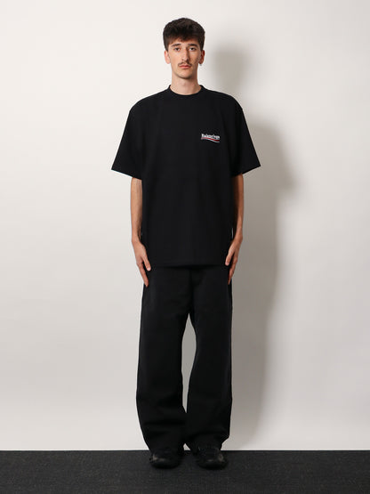 Political Campaign logo cotton T-shirt thumbnail