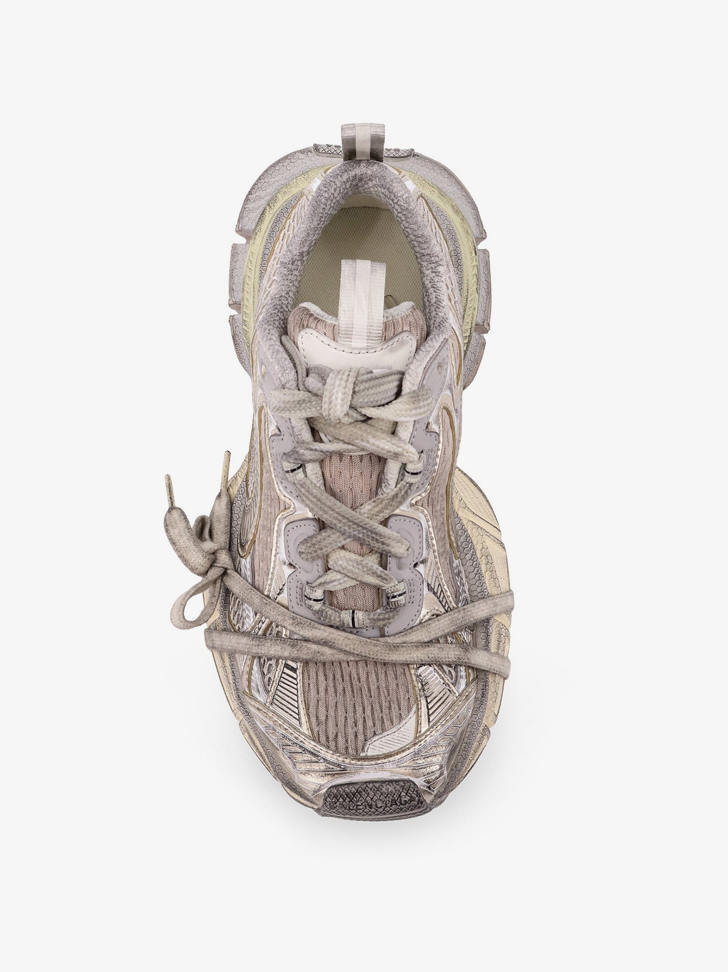 3XL low-top mesh sneakers