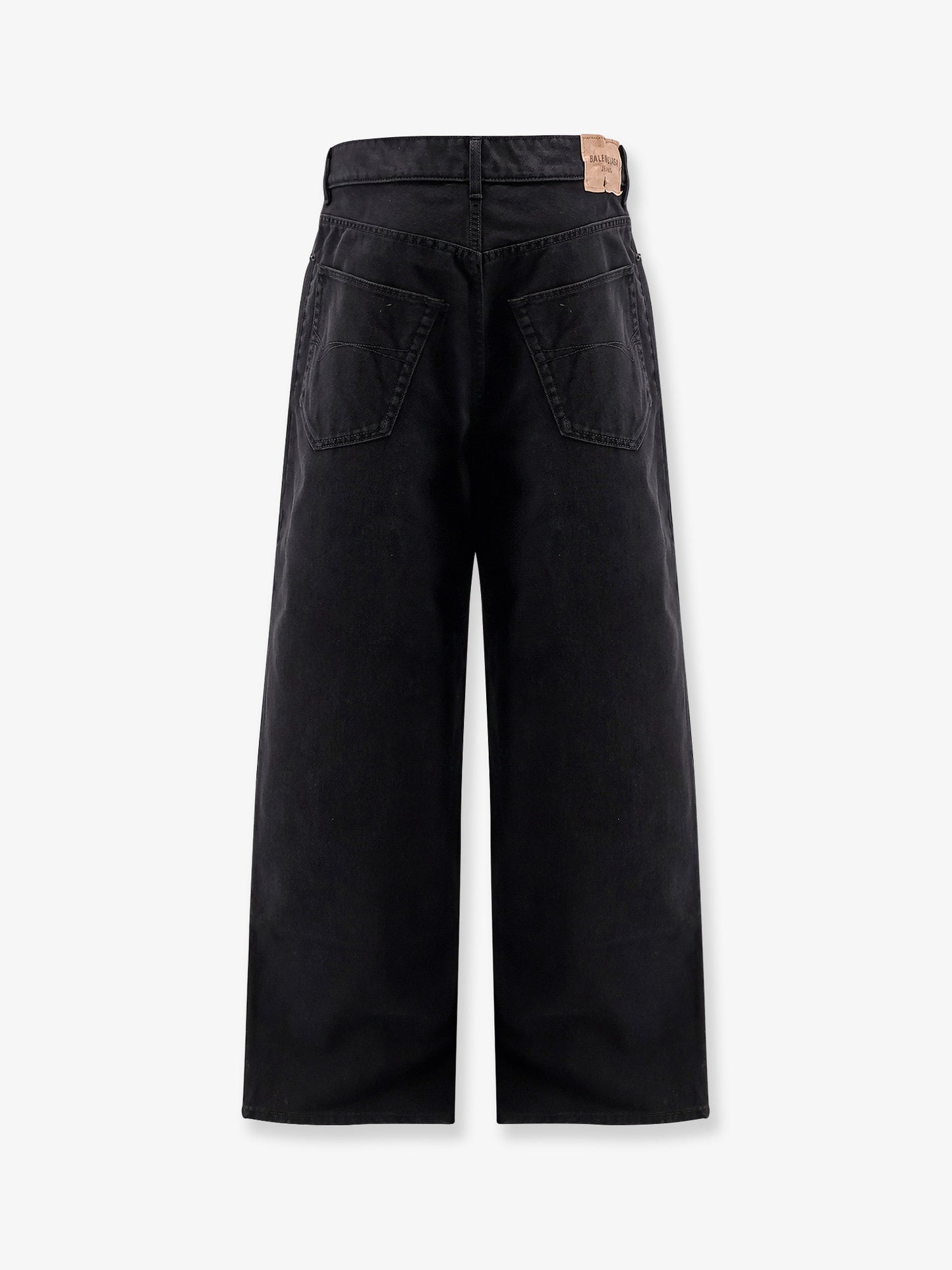 Baggy denim trousers