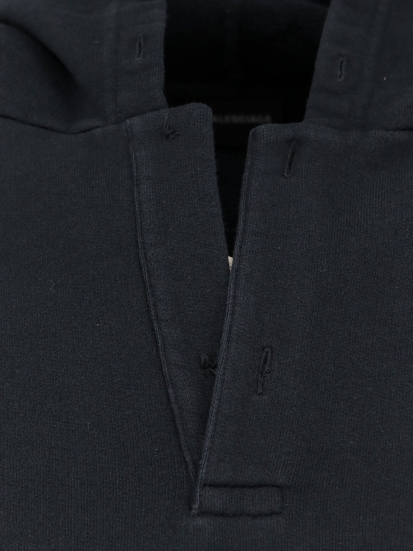 Cotton hooded sweatshirt