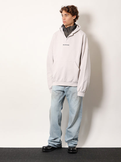 Cotton hooded sweatshirt thumbnail