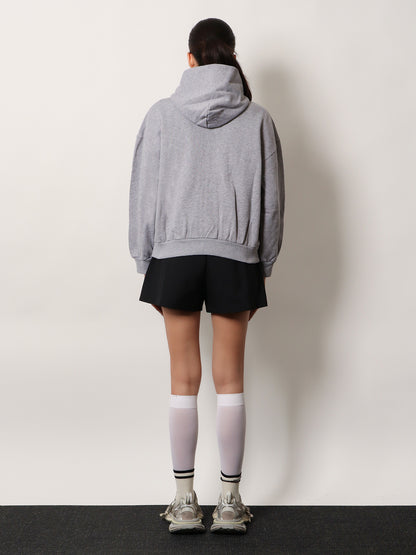 Cotton hooded sweatshirt thumbnail