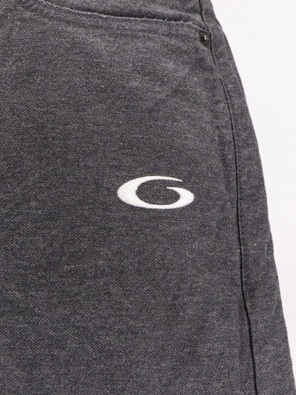 Trompe L'oeil denim trousers thumbnail