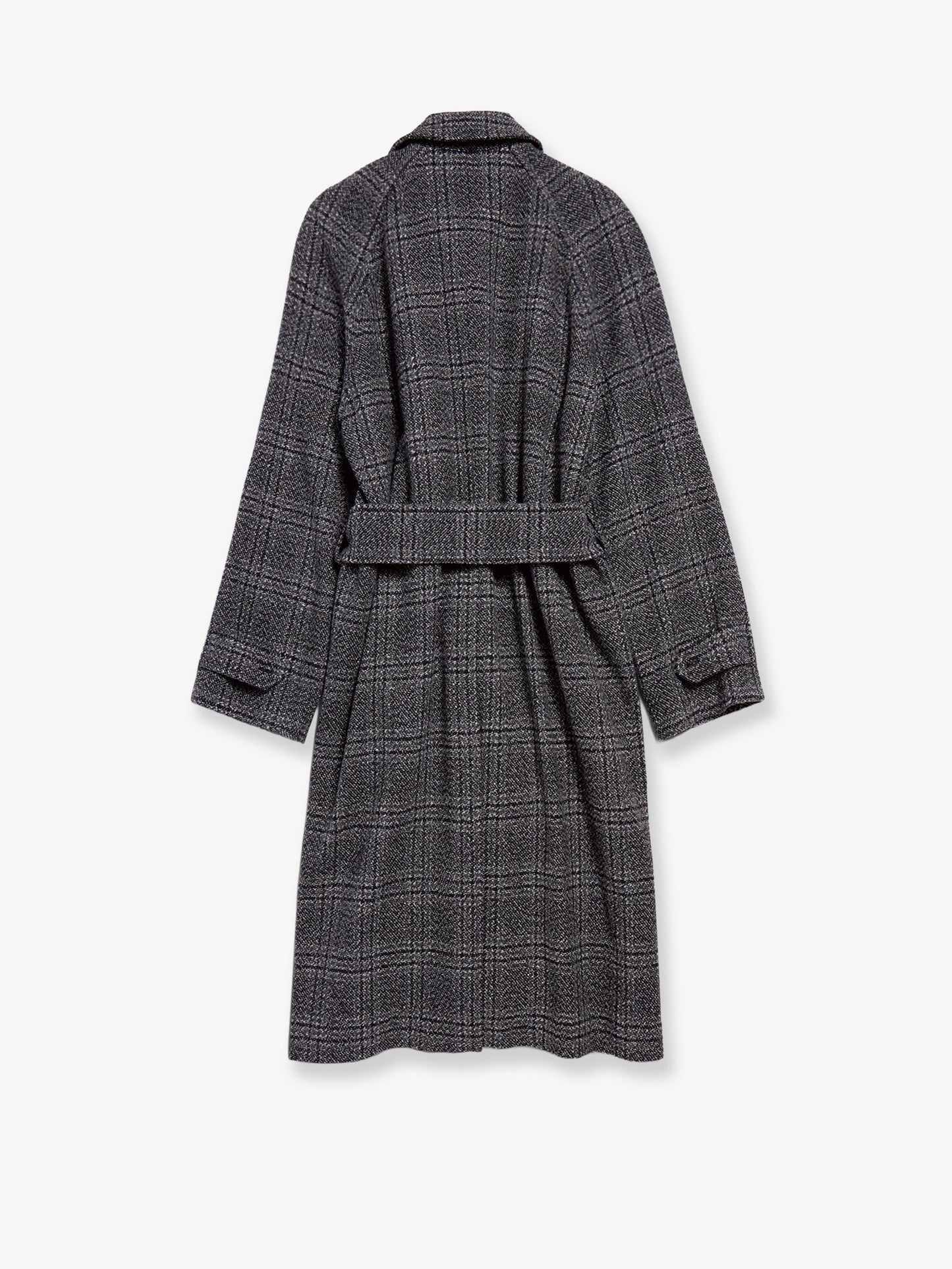 One Layer raglan wool coat