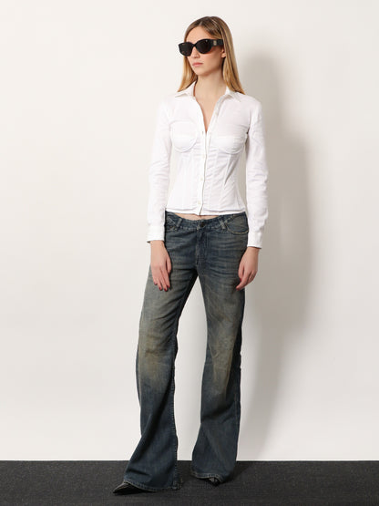 Curved Waist Pants jeans thumbnail