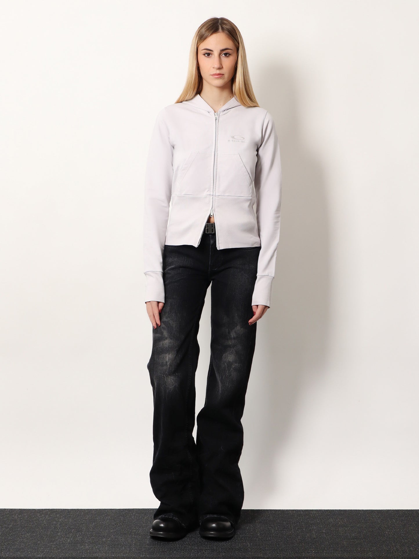 Cotton hooded sweatshirt