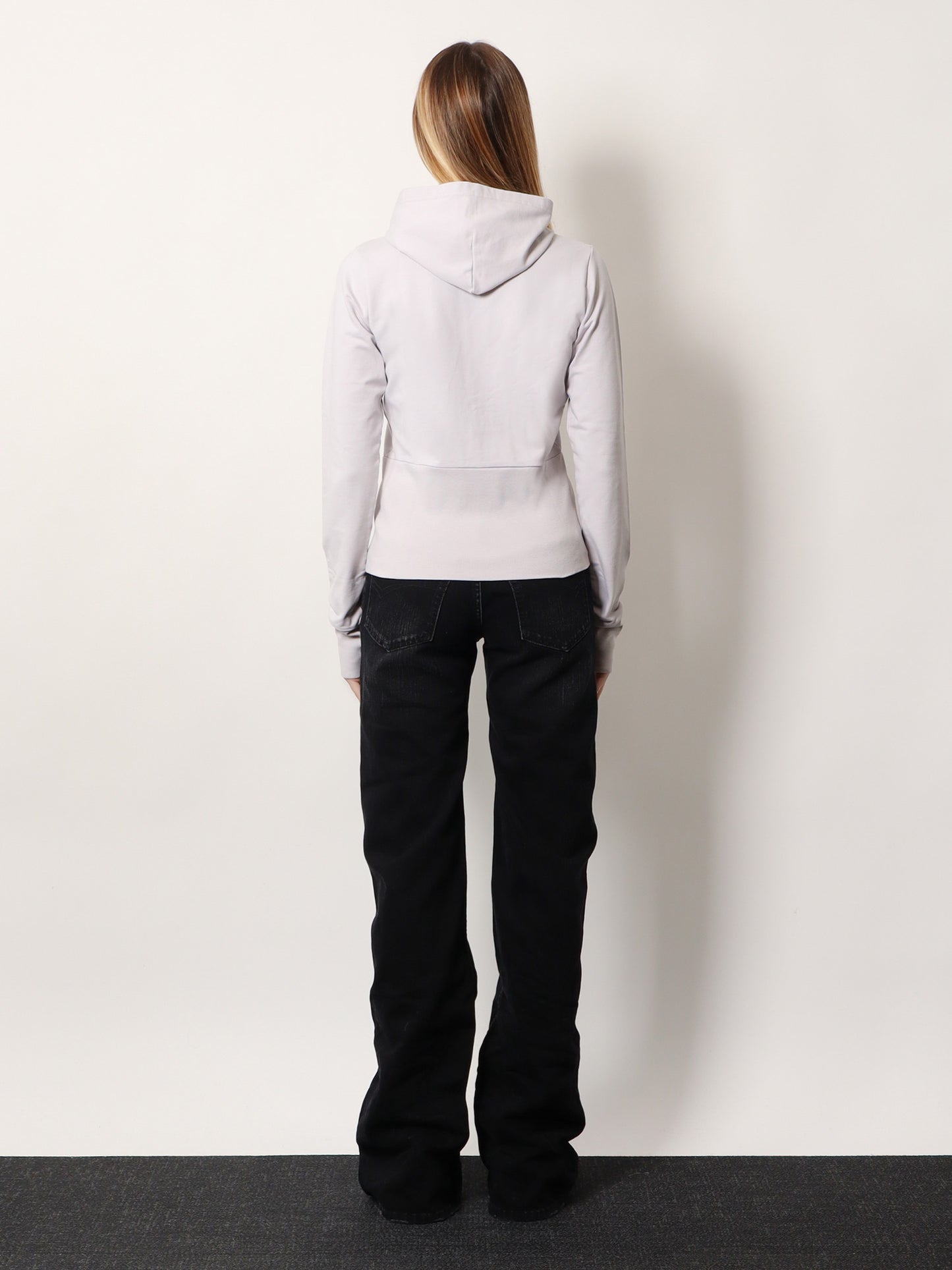 Cotton hooded sweatshirt