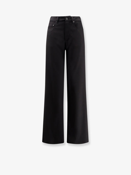 Stretch wool trousers