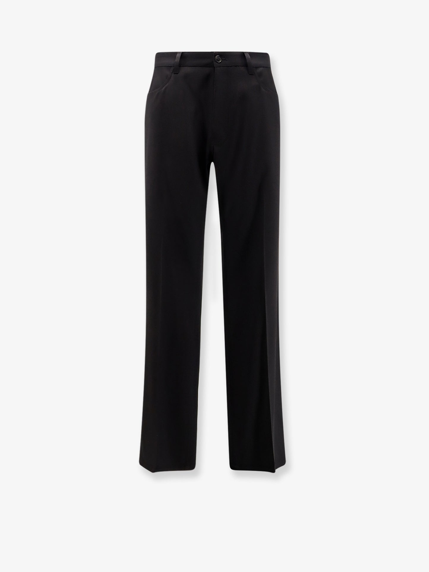 Straight Fit cotton trousers