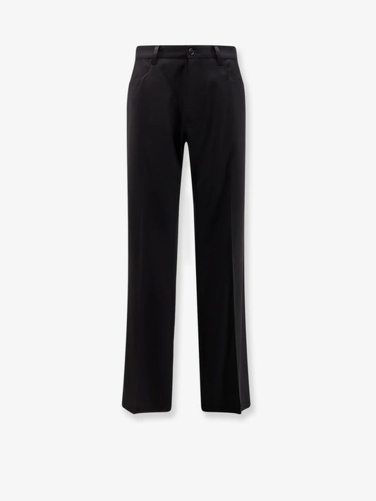 Straight Fit cotton trousers