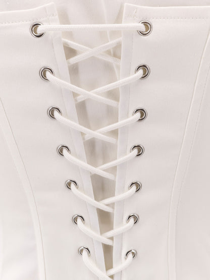 Cotton blend corset shirt thumbnail