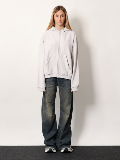 Cotton hooded sweatshirt thumbnail