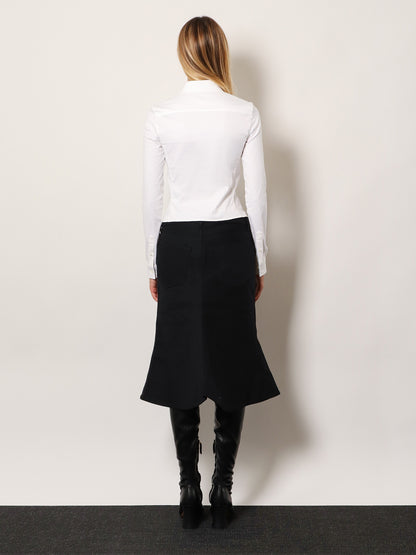 Cotton Midi Skirt thumbnail