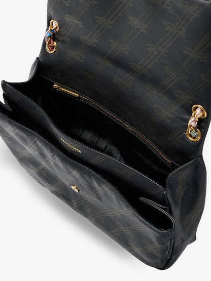 Darling leather shoulder bag with BB logo on the front thumbnail