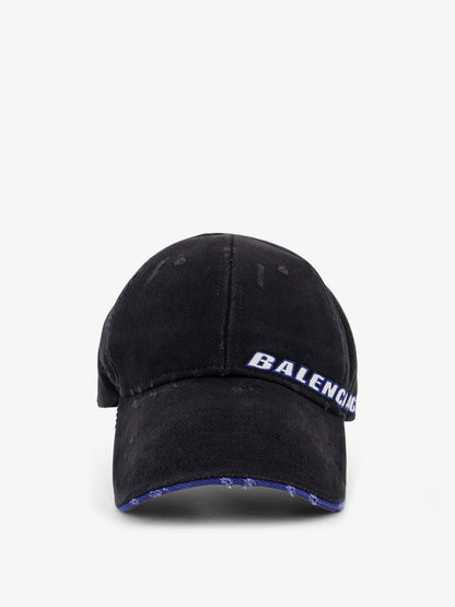 Cotton baseball hat with distressed effect thumbnail