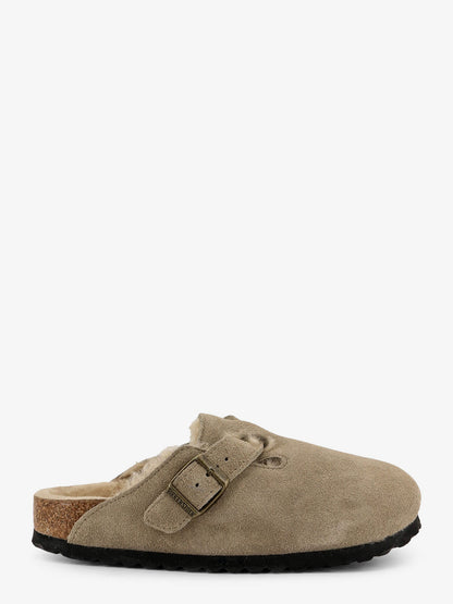Boston Shearling suede mule thumbnail