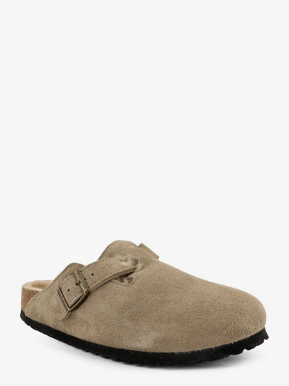 Boston Shearling suede mule thumbnail