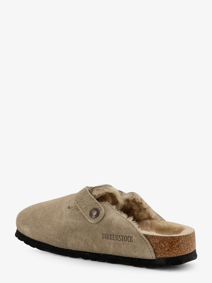 Boston Shearling suede mule thumbnail