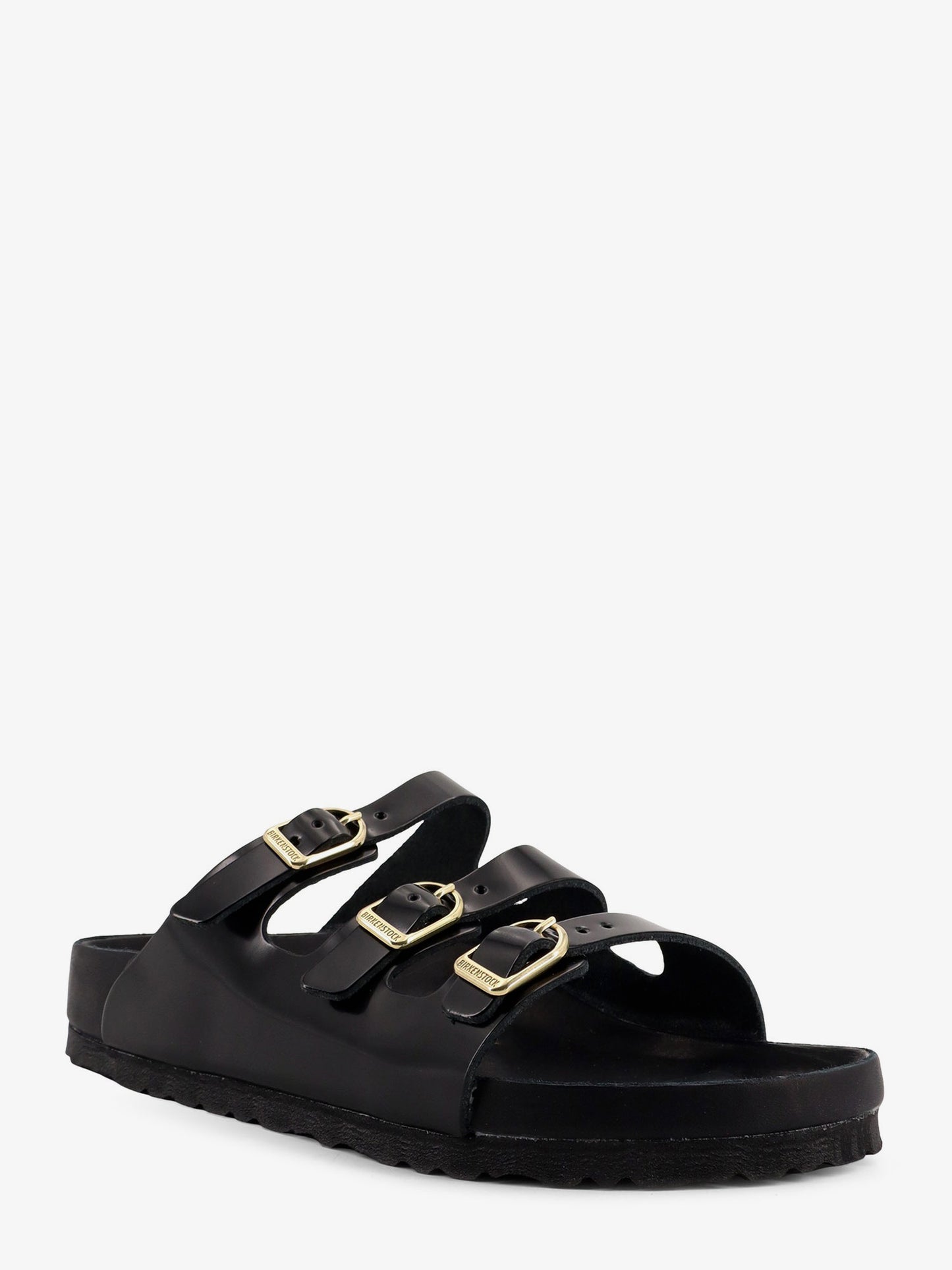 Florida Fresh patent leather sandals