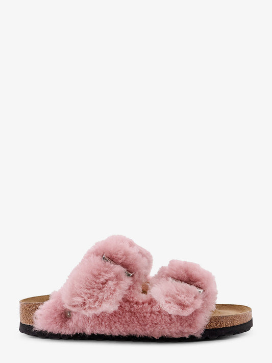 Arizona faux fur low sandals