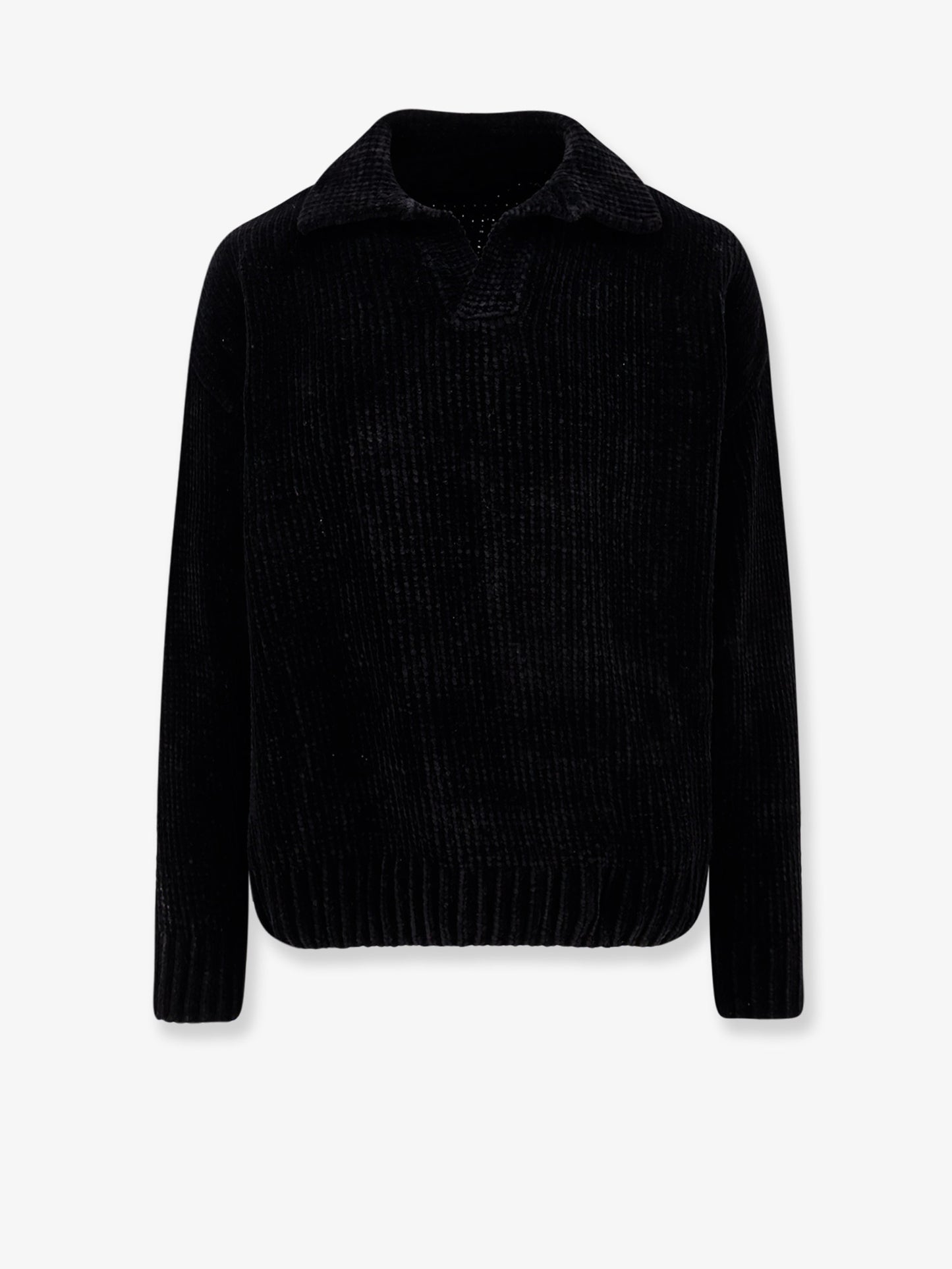Ribbed chenille sweater