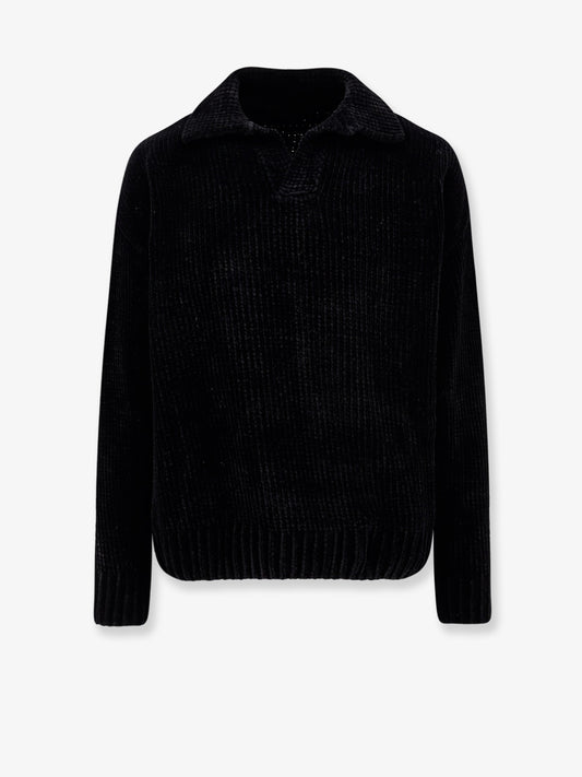 Ribbed chenille sweater