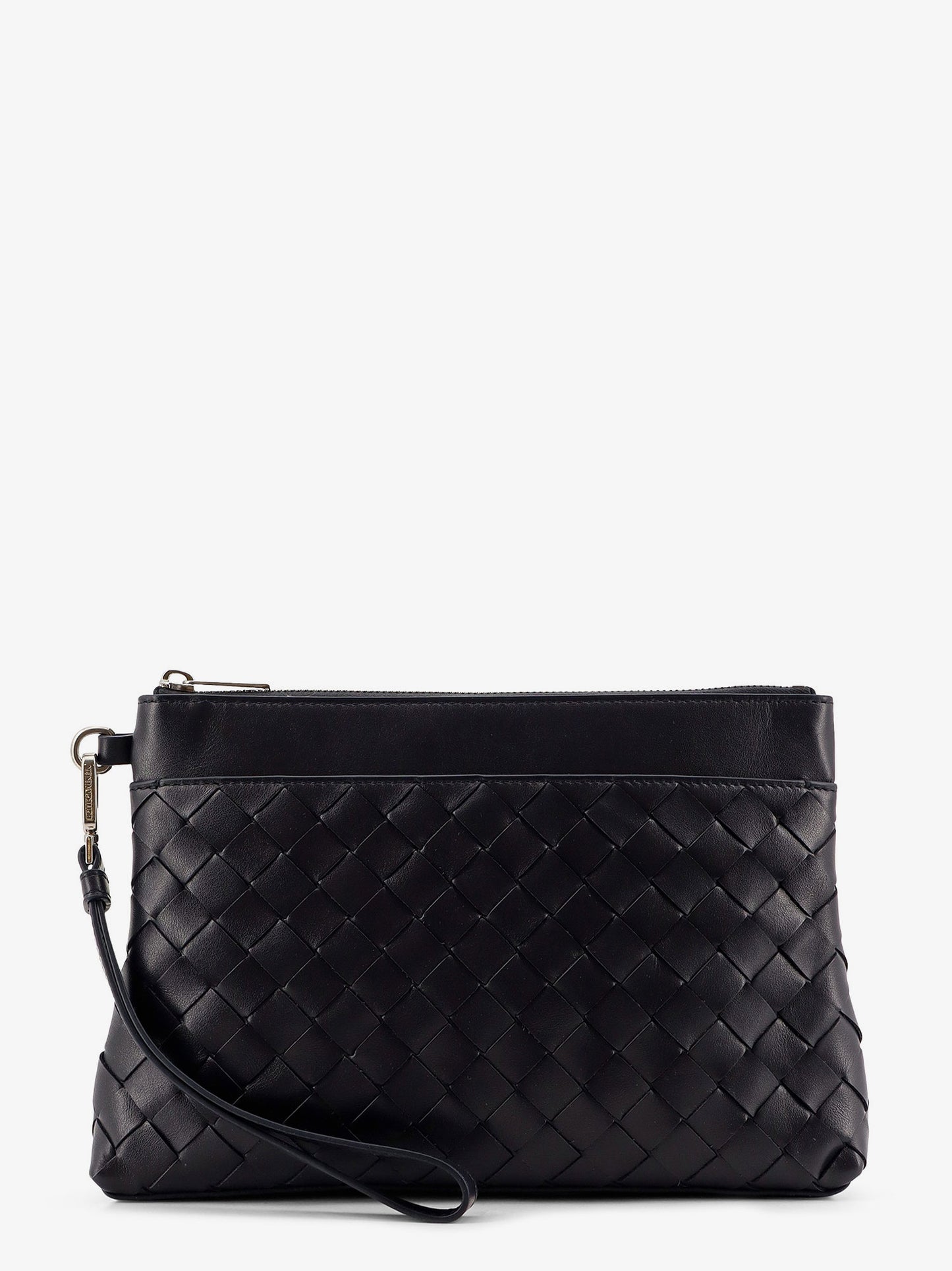 Intrecciato prism leather Pochette