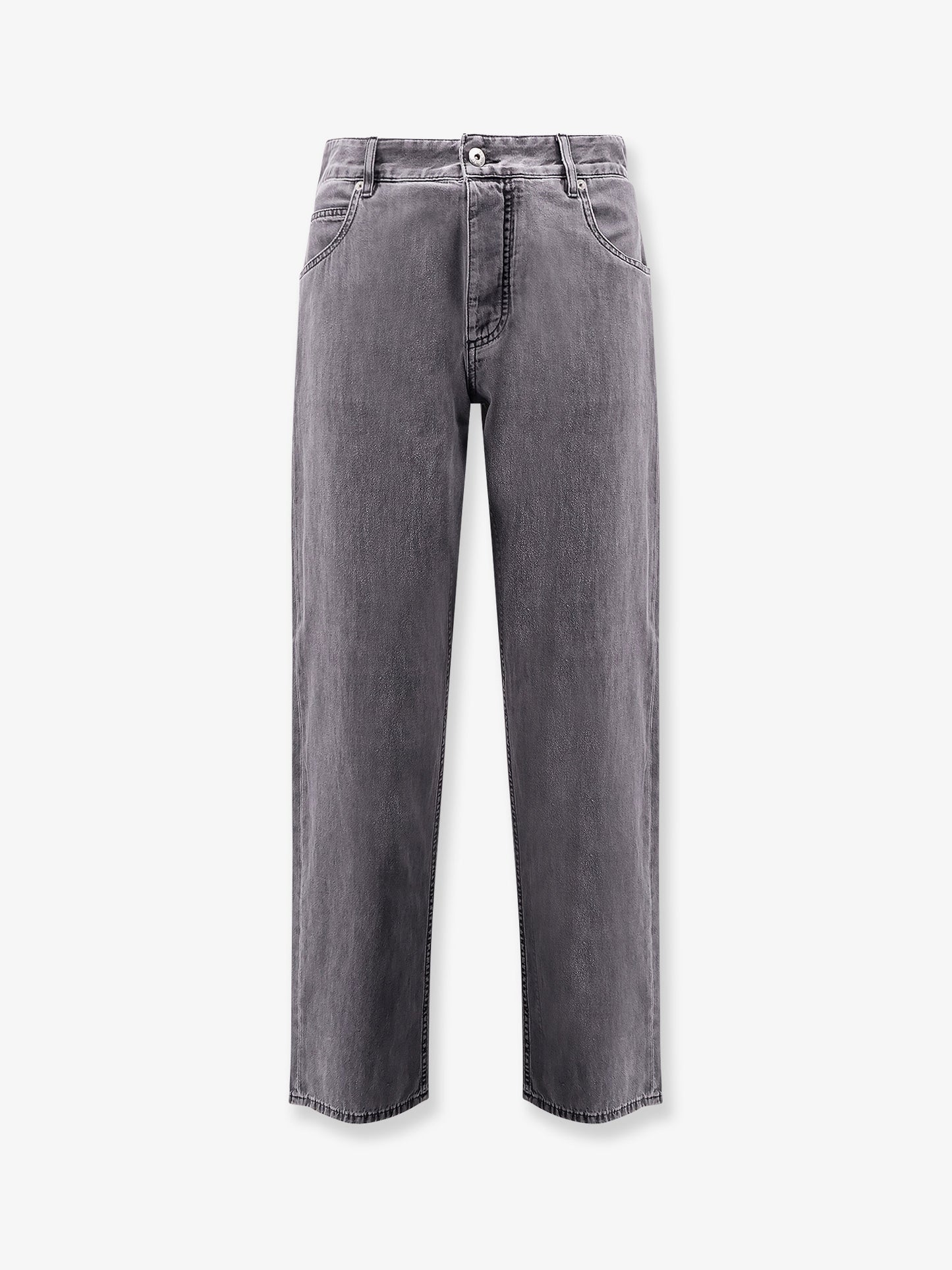 Light denim trousers