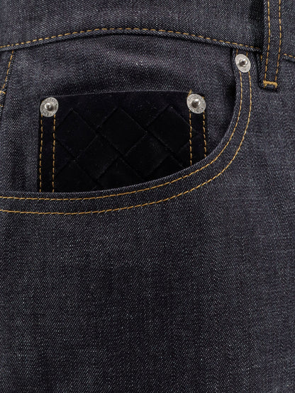 Jeans a gamba ampia con risvolto thumbnail