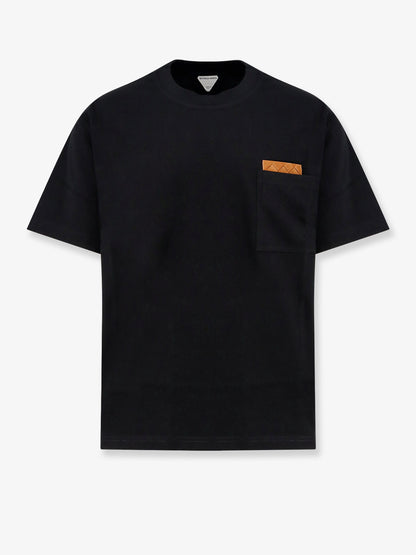 Pima cotton t-shirt with Intrecciato detail thumbnail
