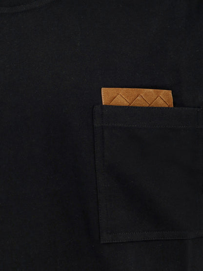 Pima cotton t-shirt with Intrecciato detail thumbnail