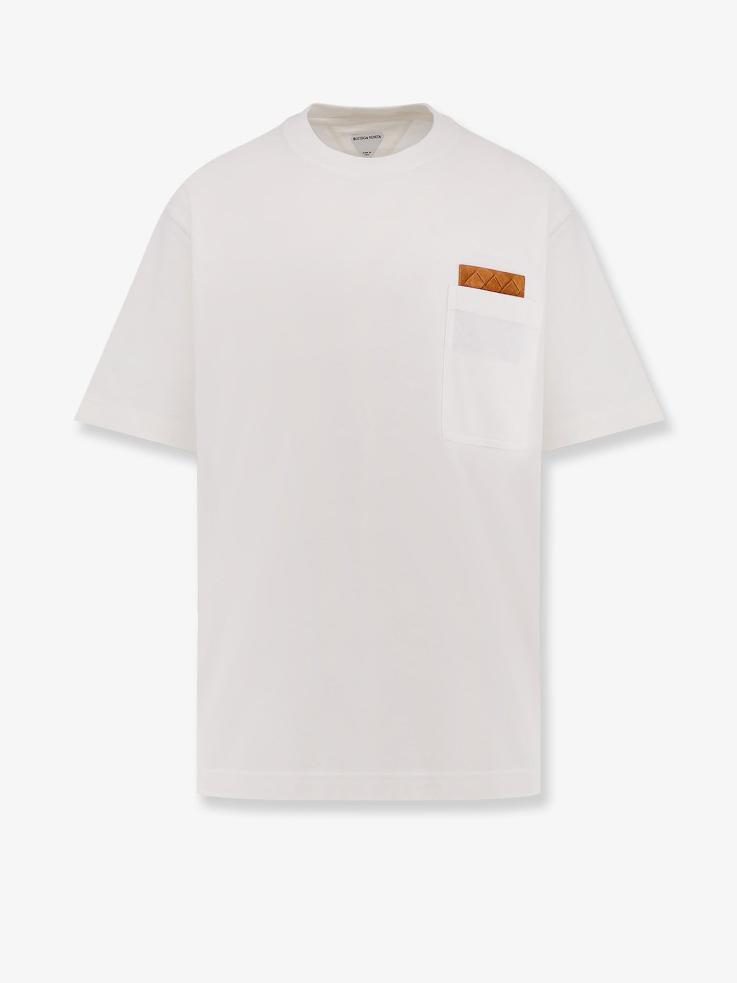 Cotton jersey T-shirt with iconic suede patch