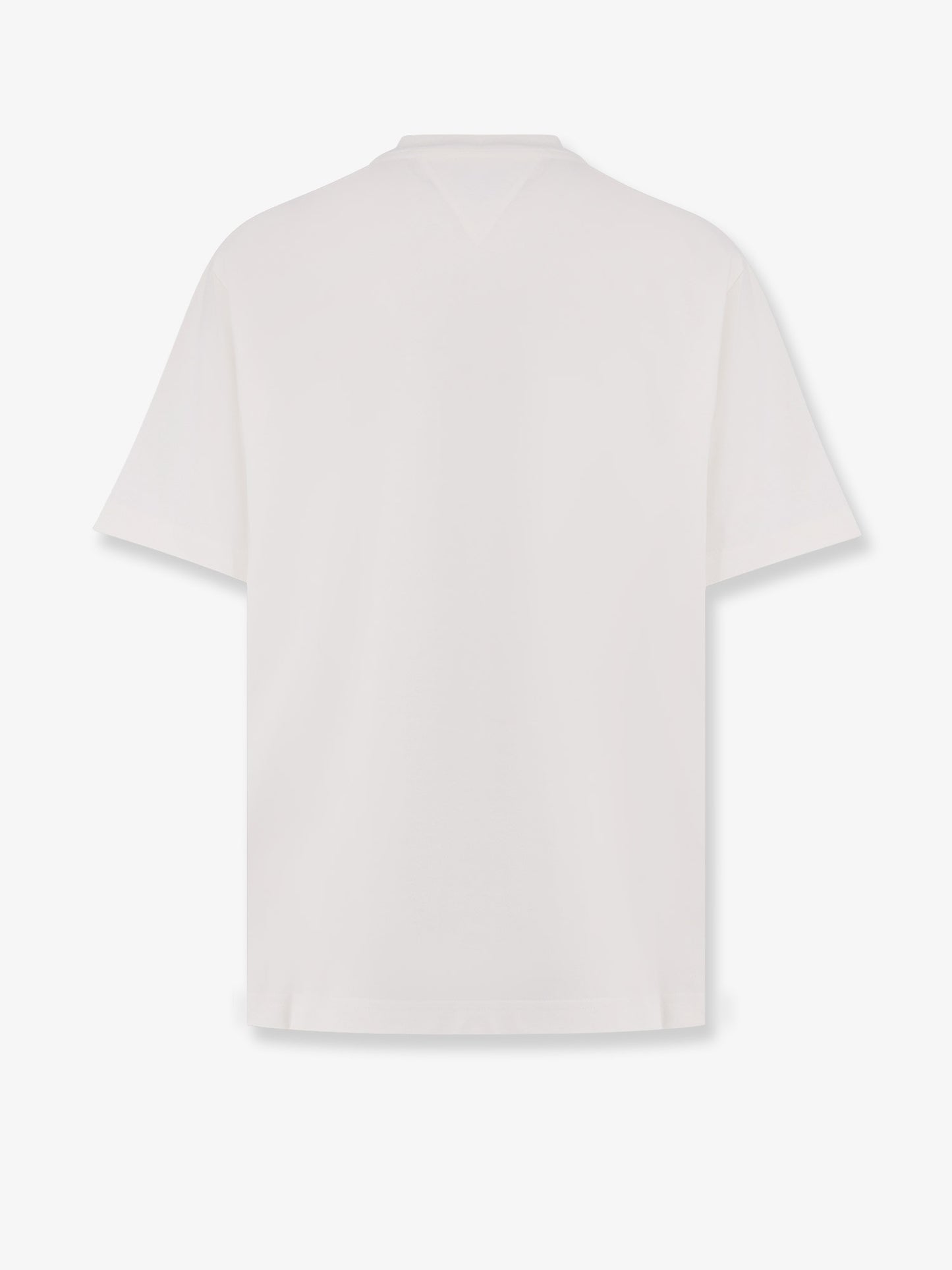 Cotton jersey T-shirt with iconic suede patch