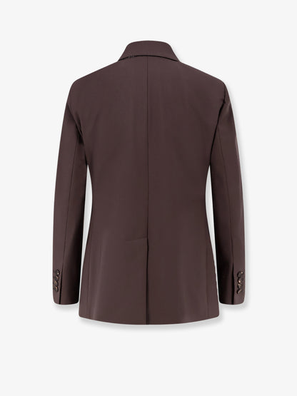 Tropical luxury wool blazer with Monili thumbnail