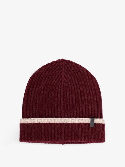 Cashmere hat with Monili detail thumbnail