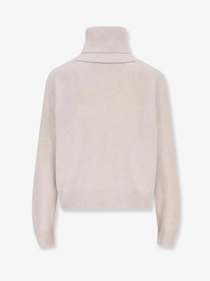 Virgin wool, cashmere and silk turtleneck thumbnail