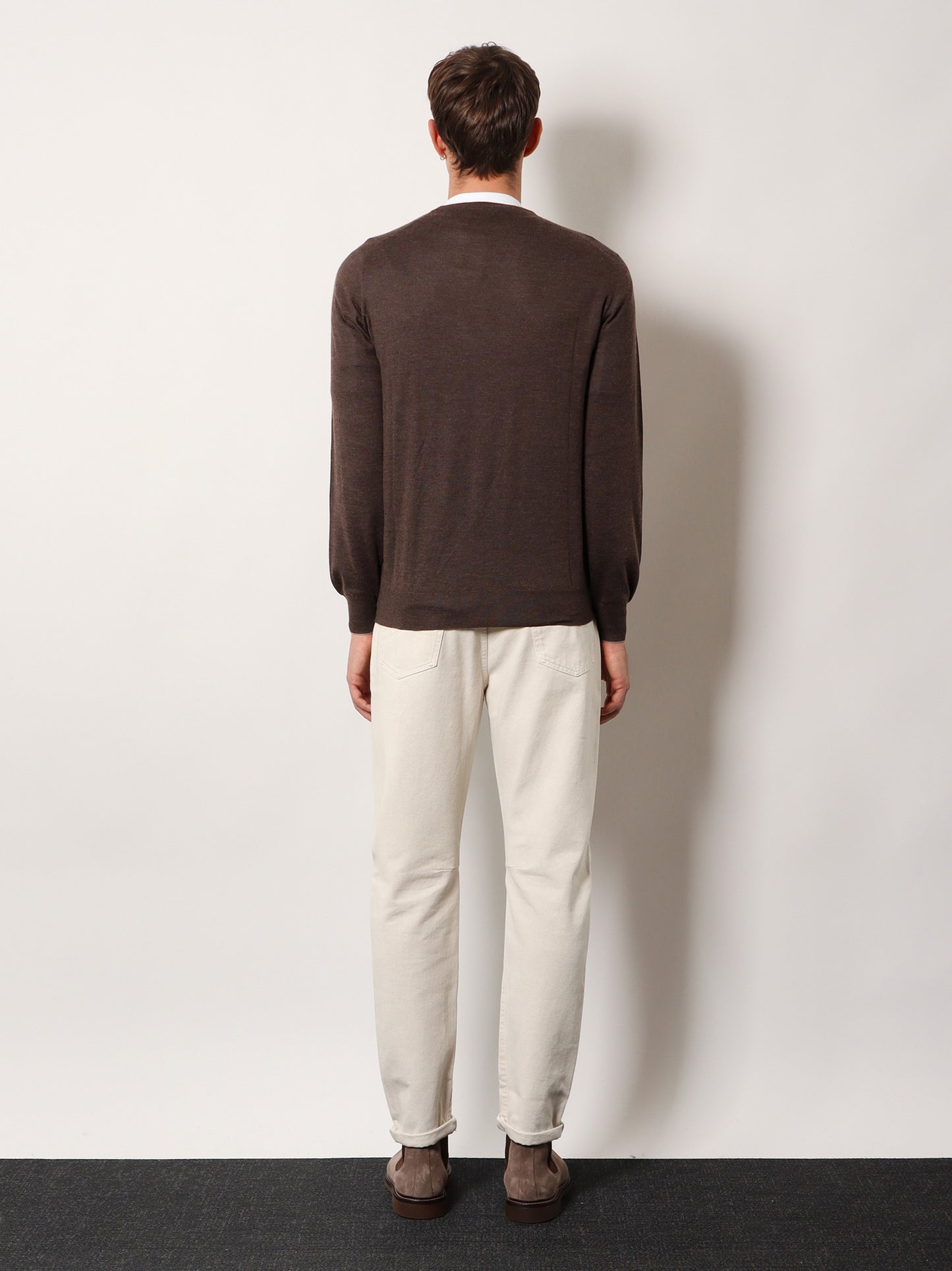 Cashmere and silk sweater