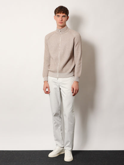 Stretch cotton trousers thumbnail