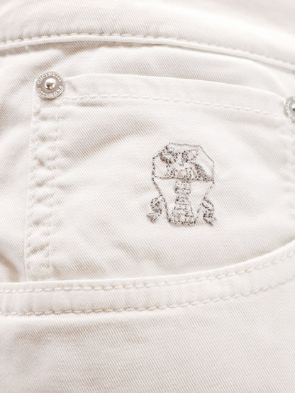 Stretch cotton trousers thumbnail