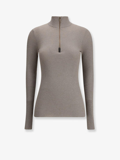 Cashmere blend turtleneck sweater thumbnail