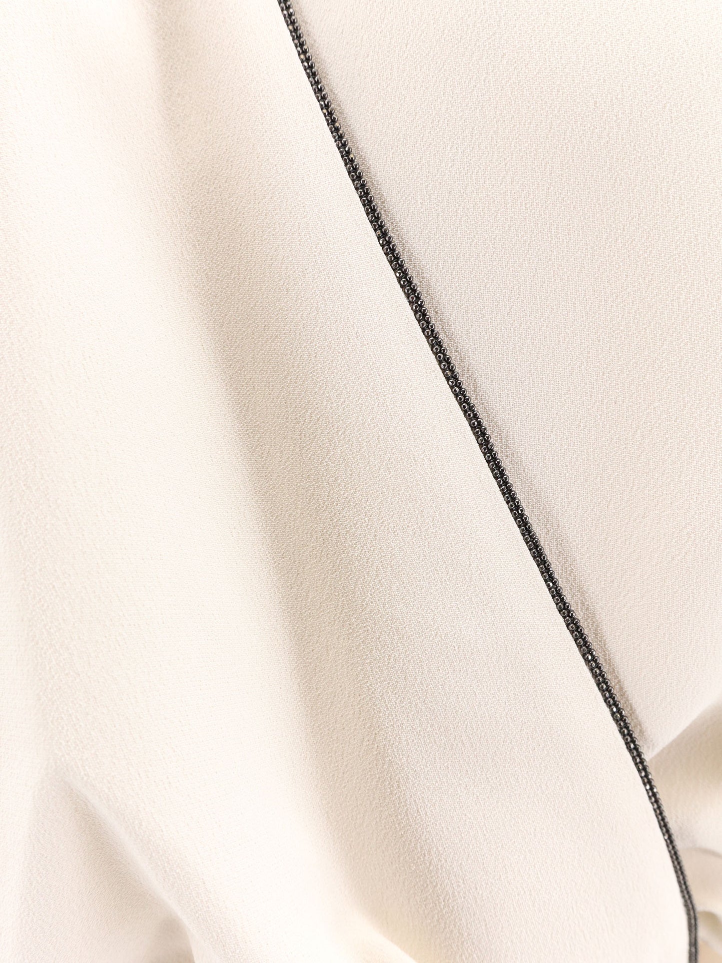 Silk blend long dress