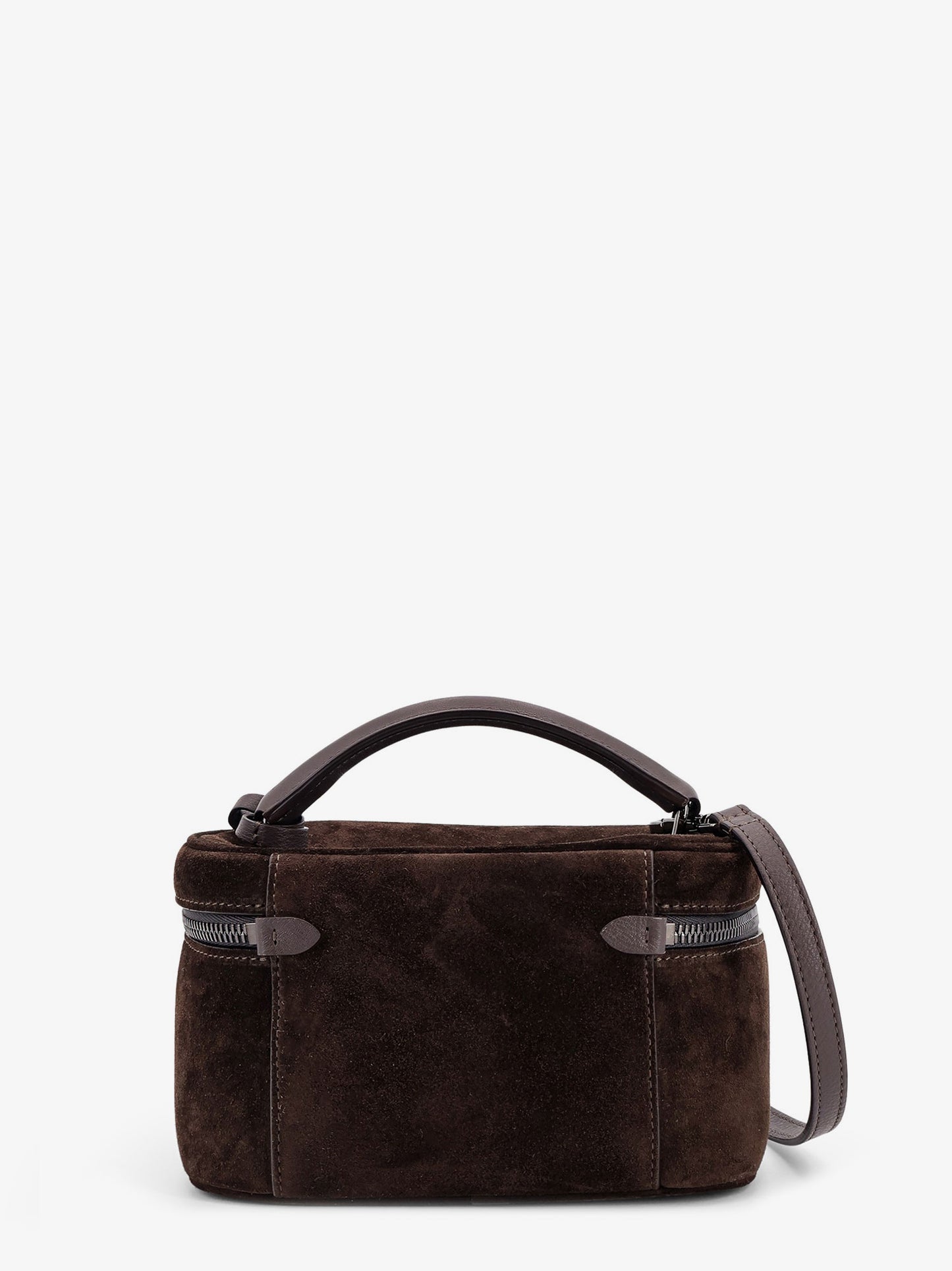Suede shoulder bag