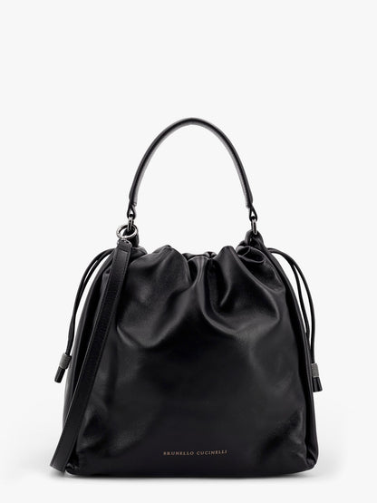 Bucket Mellow leather bucket bag with Monili detail thumbnail