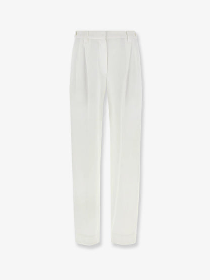 Cotton piquet trousers thumbnail