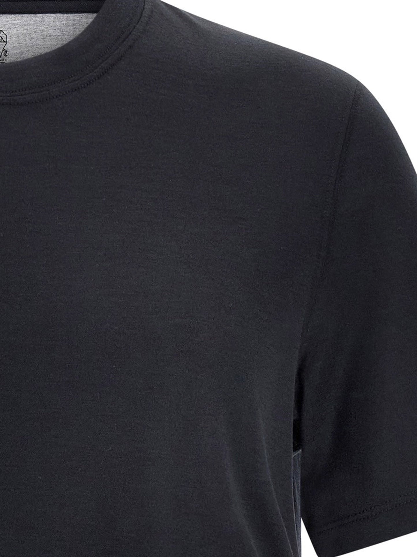 Silk and cotton blend t-shirt