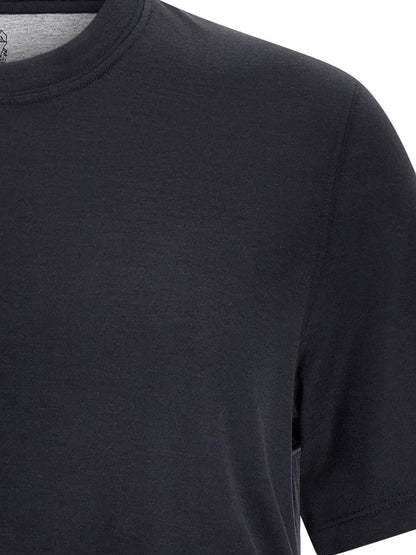 Silk and cotton blend t-shirt thumbnail