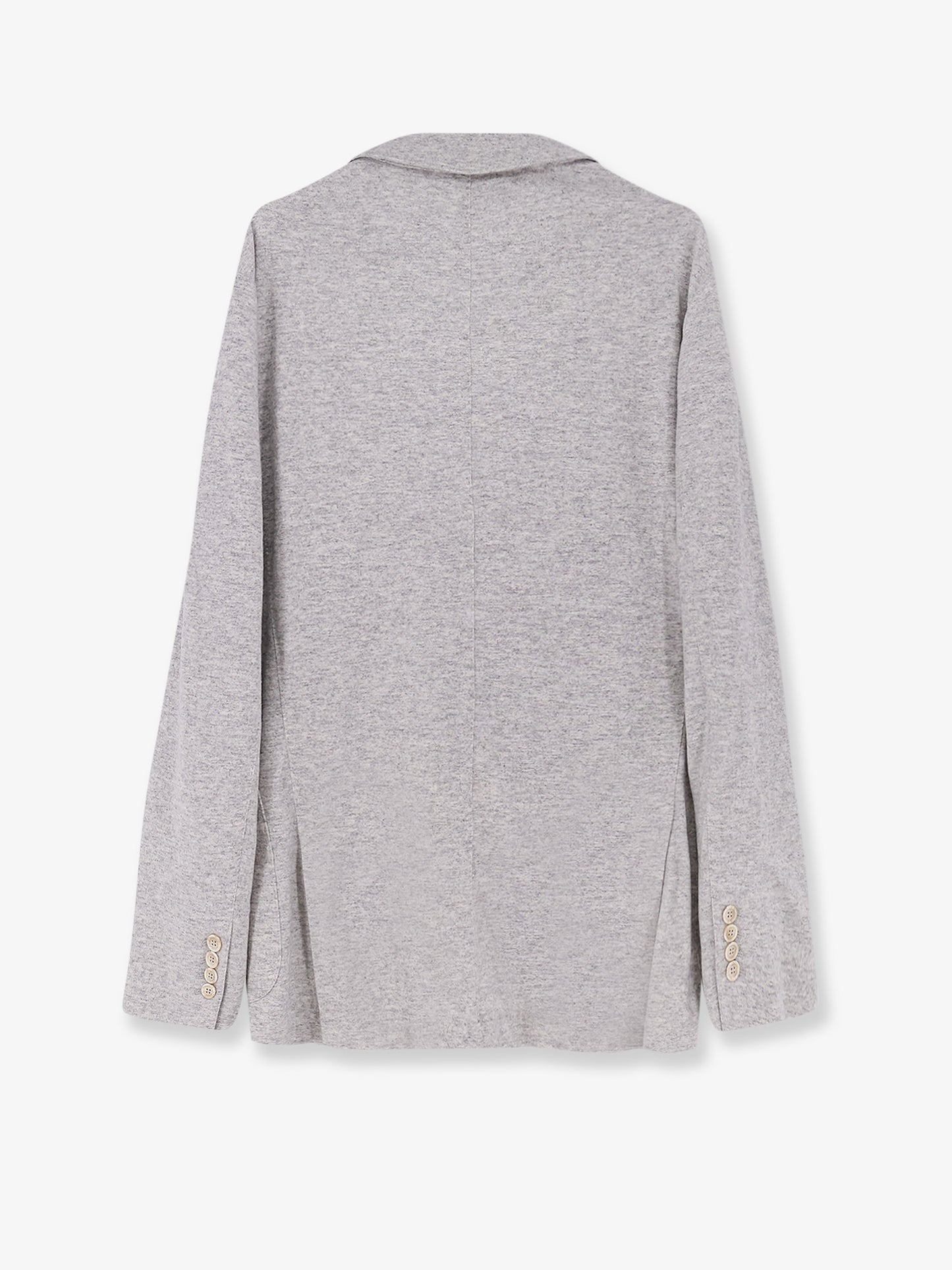 Mélange cashmere blazer