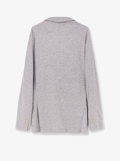 Mélange cashmere blazer thumbnail