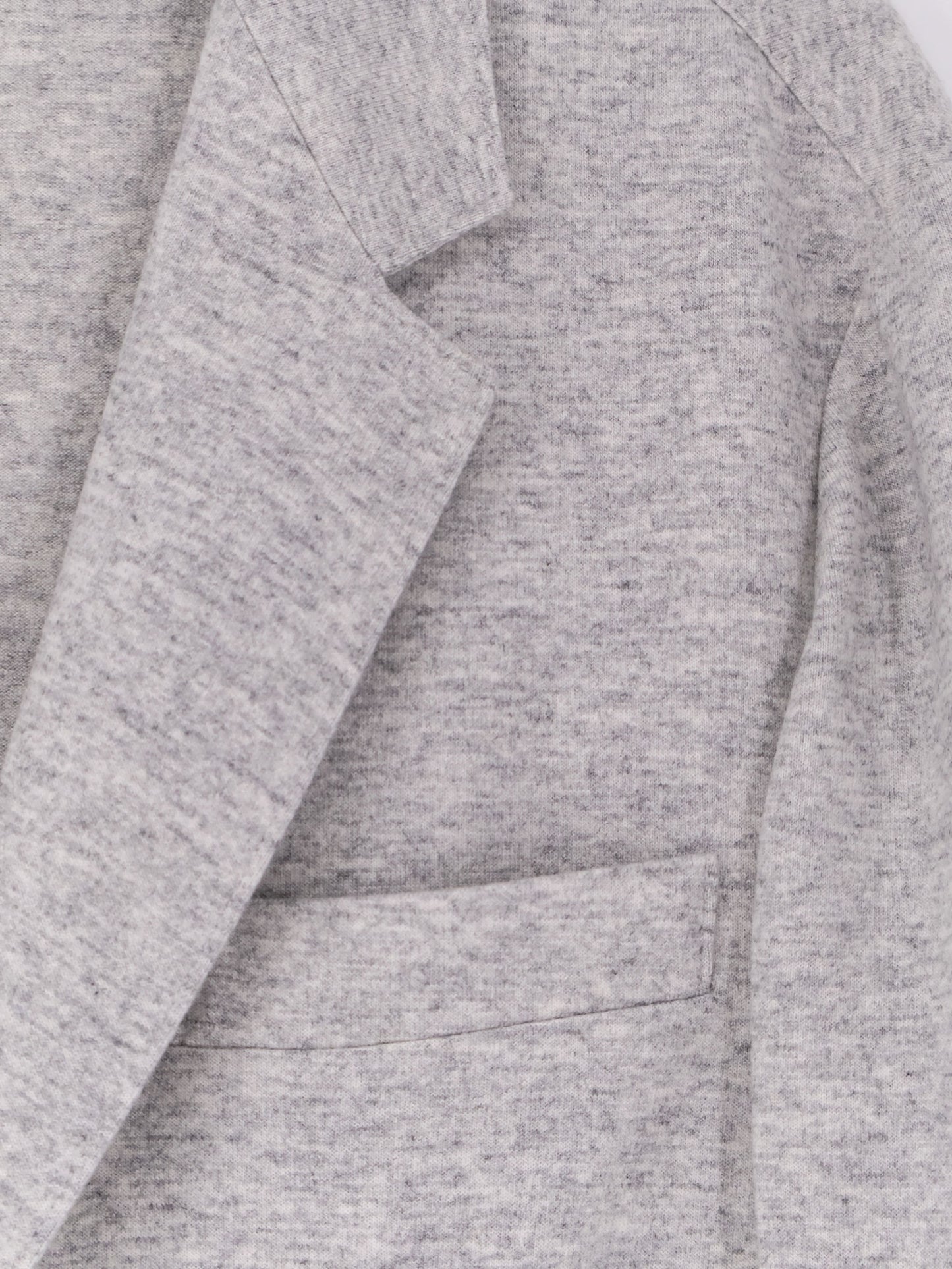 Mélange cashmere blazer